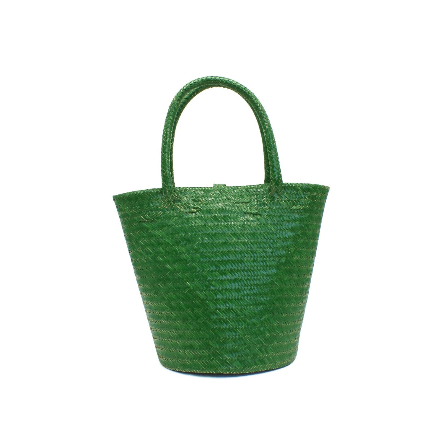 Selva Green Mini Tote Straw Bag BAG WASHEIN 
